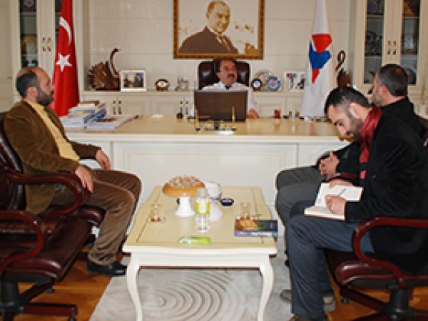 PSP'den Rektör Aslan'a ziyaret
