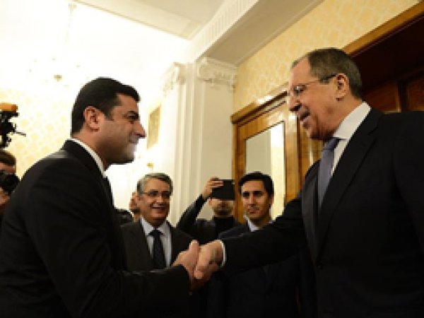Demirtaş, Rus Dışişleri Bakanı Lavrov ile görüştü