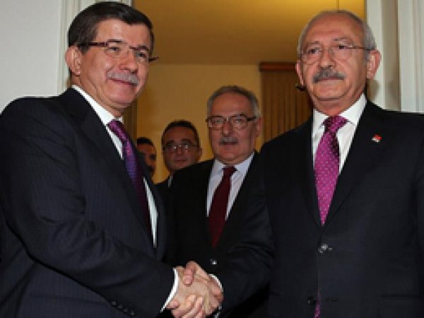 Davutoğlu ile Kılıçdaroğlu bir araya geldi