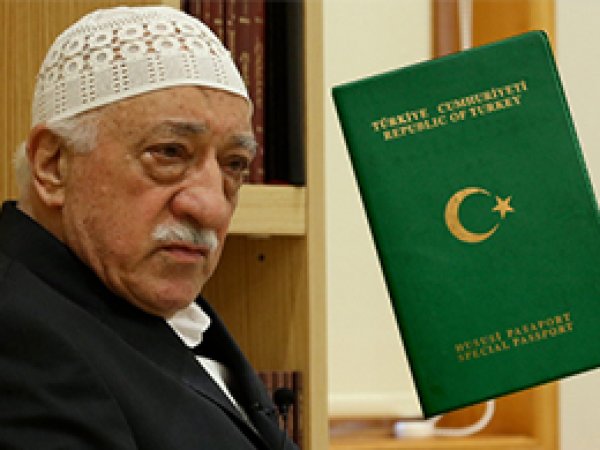Gülen'in pasaportuna iptal
