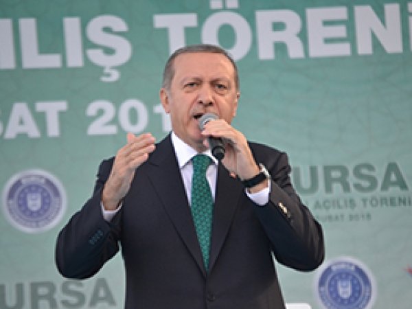 Erdoğan, Bursa'da halktan oy istedi