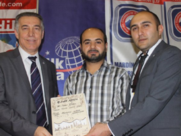 MARDİNFED'den İLKHA'ya teşekkür şilti