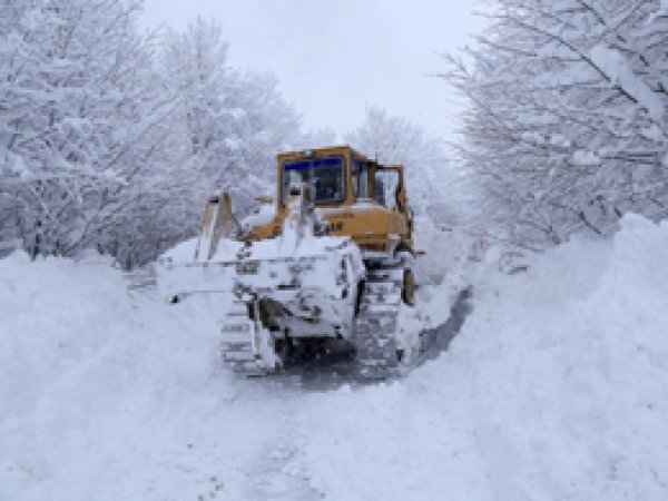 Rize'de kar uyarısı