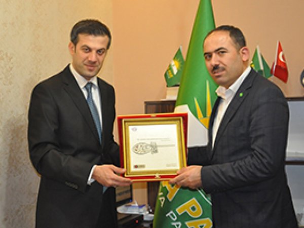 Genç Memur-Sen'den HÜDA PAR'a ziyaret