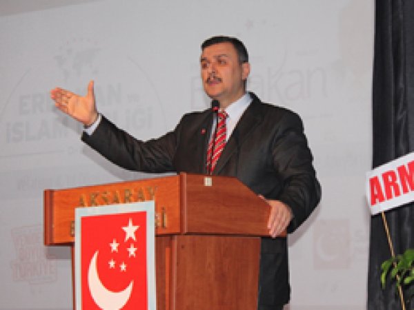 Erbakan Hoca Aksaray'da Anıldı