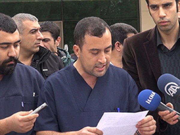 Diyarbakır'da sağlık personellerine darp