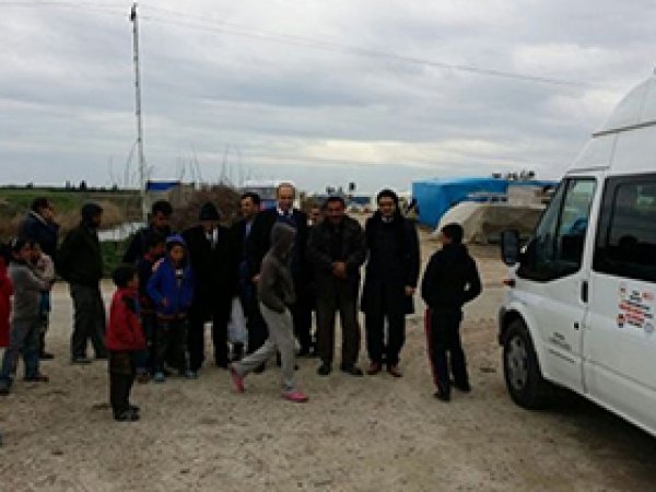 Müftülükten Suriyeli mültecilere ziyaret
