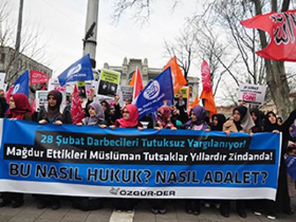 'Müslüman Tutsaklara Özgürlük' eylemi