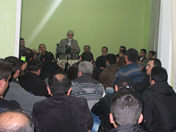 Antalya'da şehadet programı düzenlendi