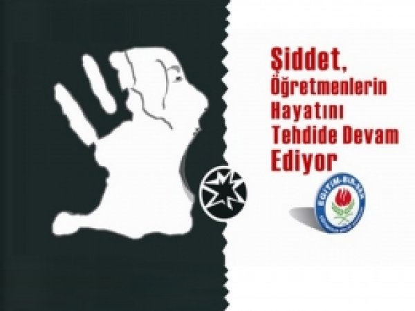 Öğretmene yapılan saldırıya tepki