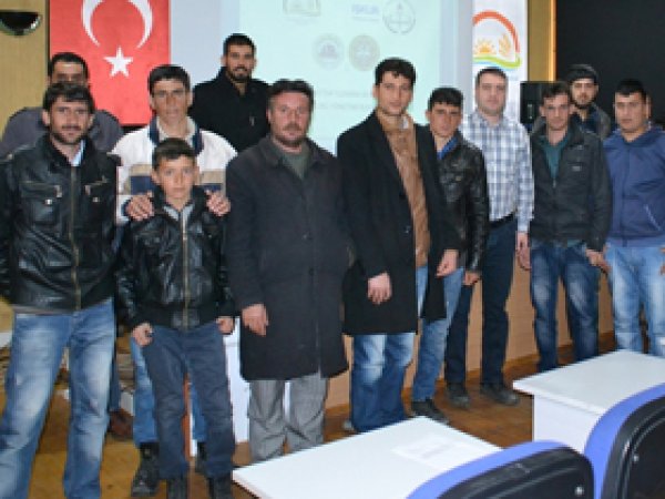 Ağrı'da Sürü eğitimi alanlara destek