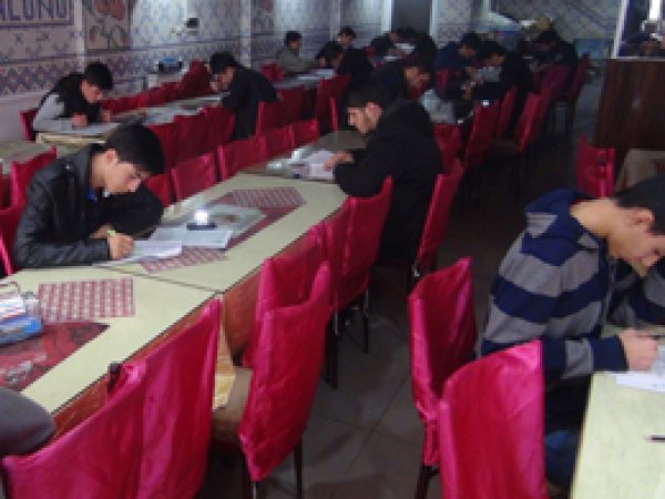 Hayrın Yolcuları Derneği Sınav Düzenledi 