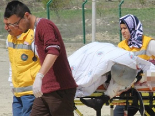 Kız kardeşinin üzerine benzin döküp yaktı