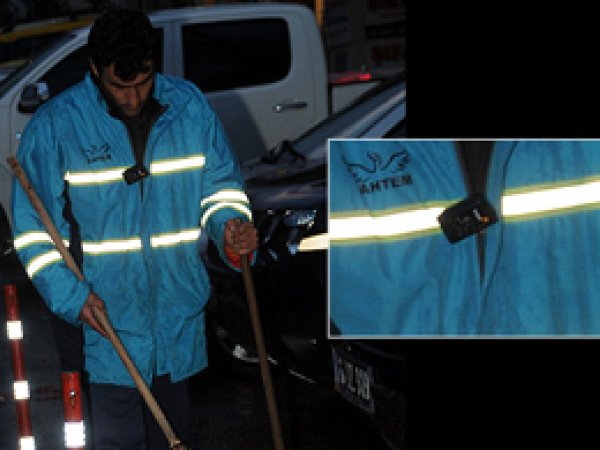 Temizlik personeline GPS'li takip