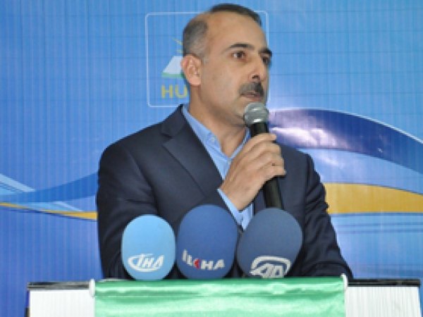 HÜDA PAR'dan Halepçe mesajı