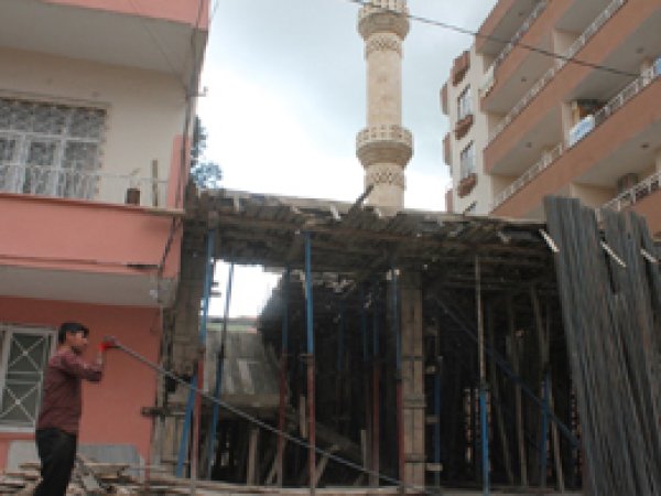 İnşaatı Halindeki Cami Hayırseverlerden Yardım Bekliyor 