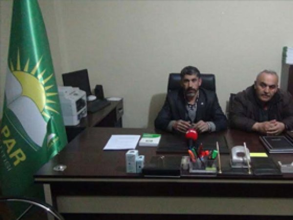Malatya HÜDA PAR'dan taziye mesajı