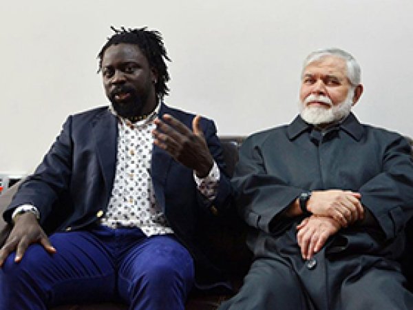 Afrikalı öğrenci Müslüman oldu