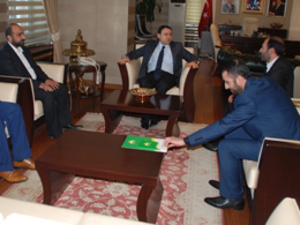 HÜDA PAR, Vali ile Ağrı'nın sorunlarını görüştü 