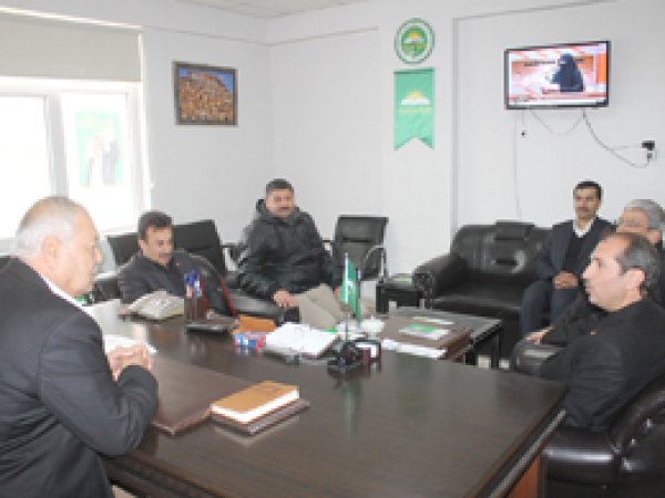 SP Mardin Teşkilatı’ndan HÜDA PAR’a ziyaret 