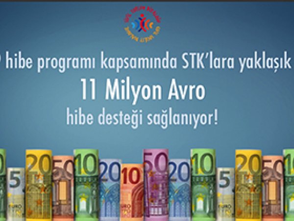 AB, STK’lara hibe desteği verecek
