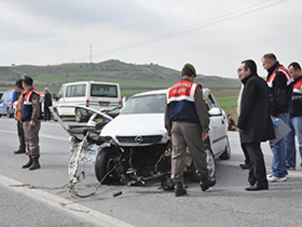 Tarsus'ta trafik kazası: 1 ölü