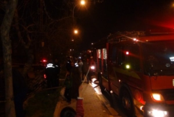 Antep’te Suriyelilerin kaldığı ambarda yangın