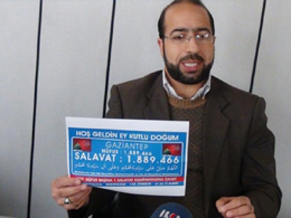 “Her nüfus başına bir salâvat” kampanyası