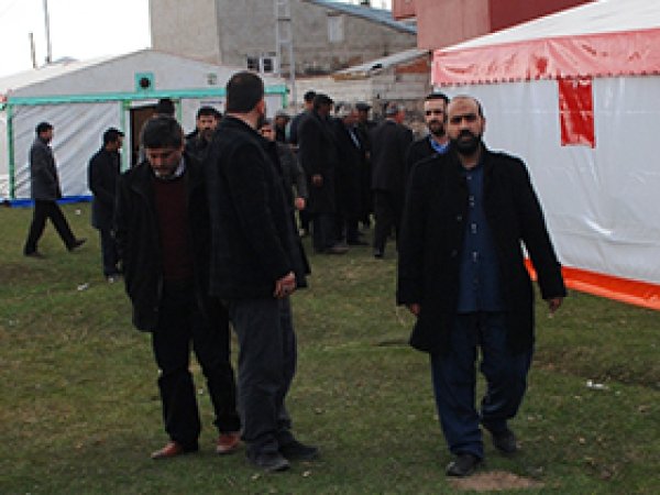 Ağrı HÜDA PAR, Muhteber annenin taziyesinde