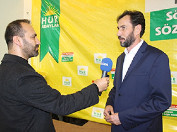 Kılınç: Halkımızın istekleri için yola çıktık