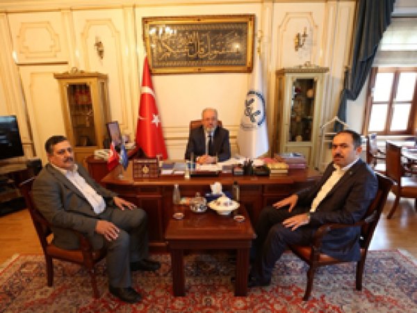 HÜDA PAR'dan İstanbul müftüsüne ziyaret