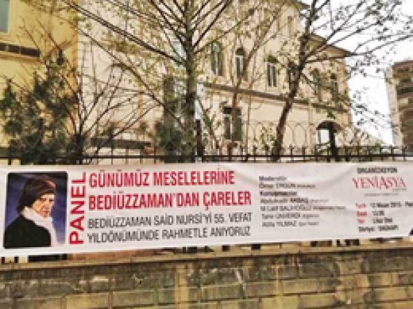  Bediüzzaman afişine HDP'li belediyeden engel 