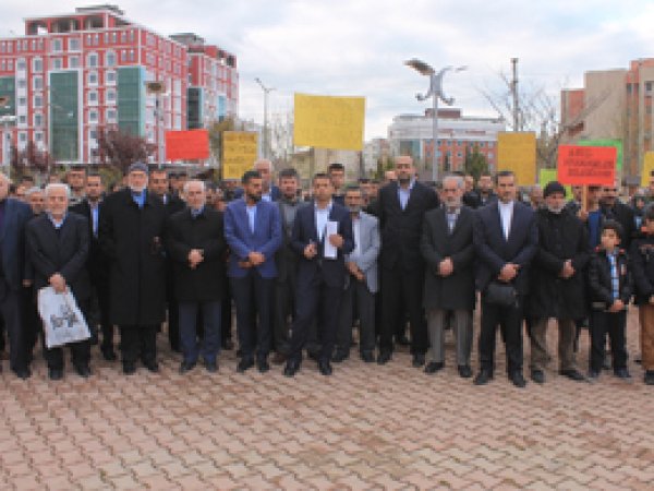 Mardin’de ‘Kamaruzzaman’ protestosu