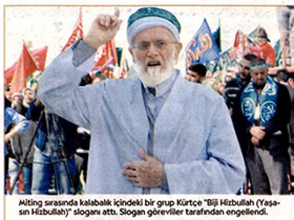 'Diyarbakır'da Hizbullah'ın gövde gösterisi'