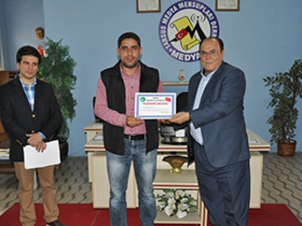 Medeniyetler Beşiği'nden İLKHA’ya  ödül