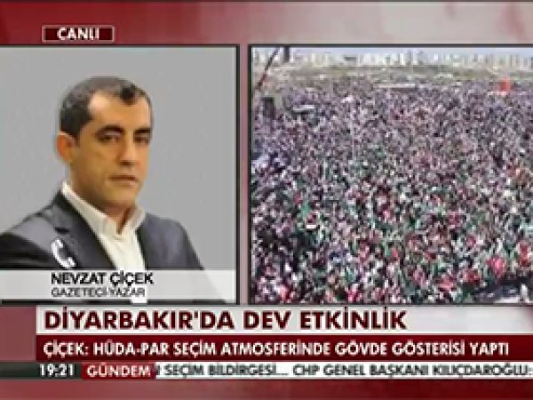 'Meydanı dolduranlar HÜDA PAR kitlesi'