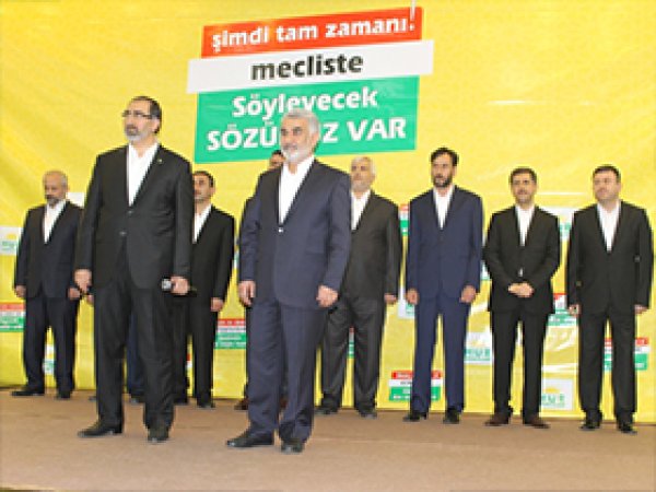 'HÜDA PAR mecliste temsil edilmeli'