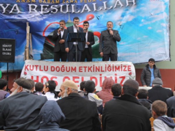 Siirt’in Hesko köyünde Kutlu Doğum etkinliği