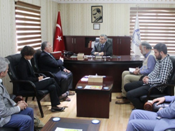 BM heyetinden Mardin Müftüsüne ziyaret