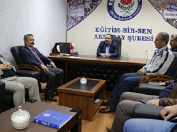 ASÜ Rektöründen Eğitim Bir Sen’e Ziyaret