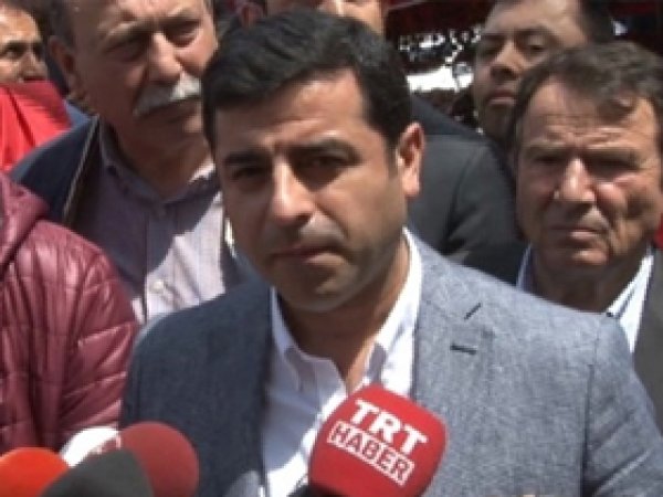 Demirtaş'tan tepki çeken 'Kabe' benzetmesi