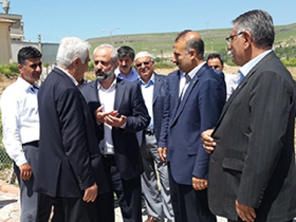 Hür Aday Gök, OSB ve köyleri ziyaret etti