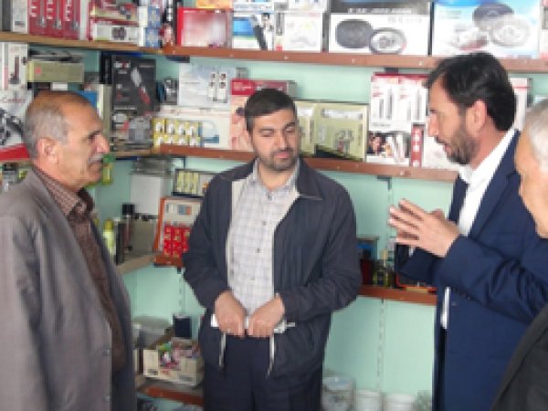 Hür Aday Kılınç'tan esnaf ve köy ziyareti