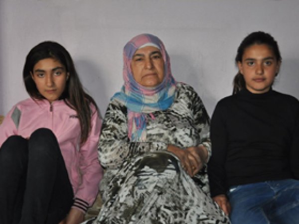 Suriyeli aileden yardım talebi