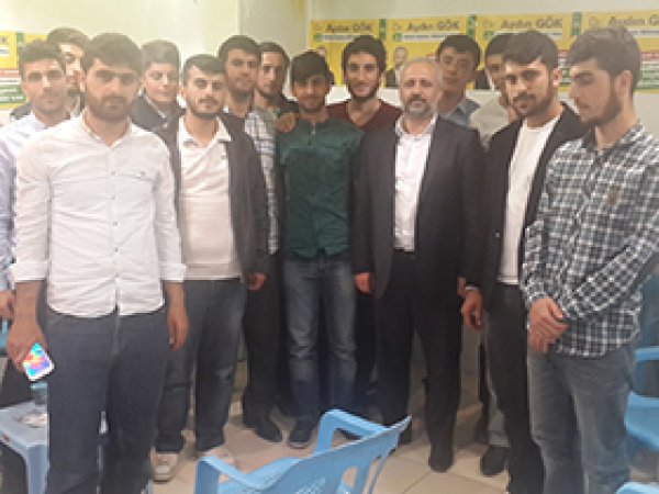 İdeal Gençlik Aydın Gök'ü ziyaret etti