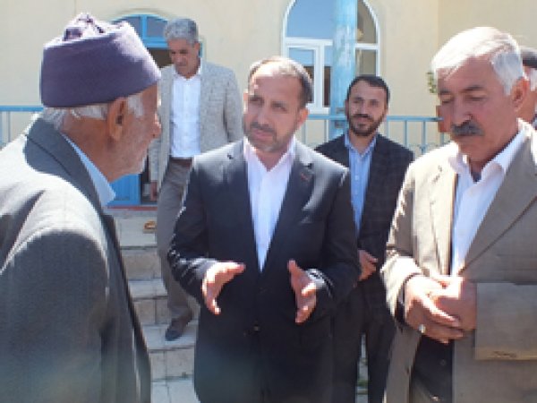Hür Aday Şahin, Adaklı ve Sancak'ı ziyaret etti