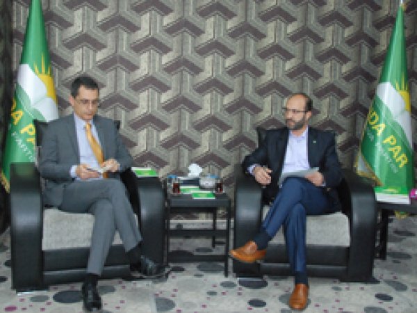 AB Delegasyonu  HÜDA PAR'ı ziyaret etti