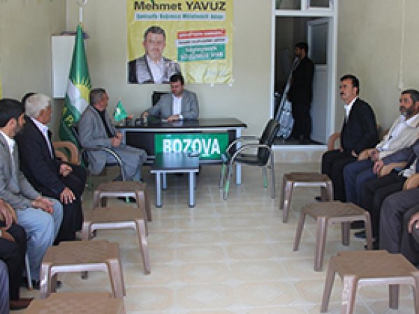 Yavuz, Bozova Kaymakamını ziyaret etti