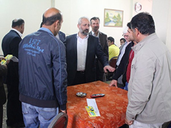 Aydın Gök,  Gercüş esnafını ziyaret etti