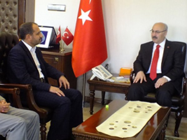 Bağımsız aday Şahin Bingöl Valiliğini ziyaret etti